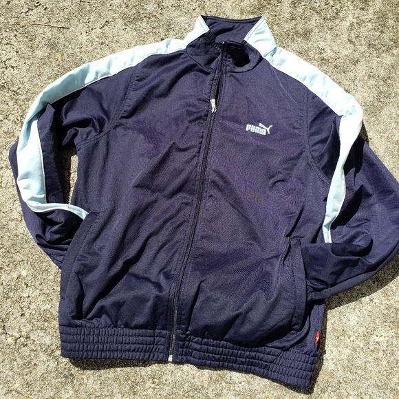 Puma Classics Blue on Blue Track Jacket - Picture 2 of 4